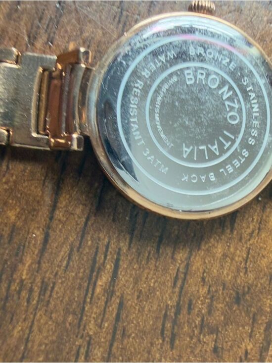 Bronzo Italia Woman’s Italian Made Watch Set with Box main image 8
